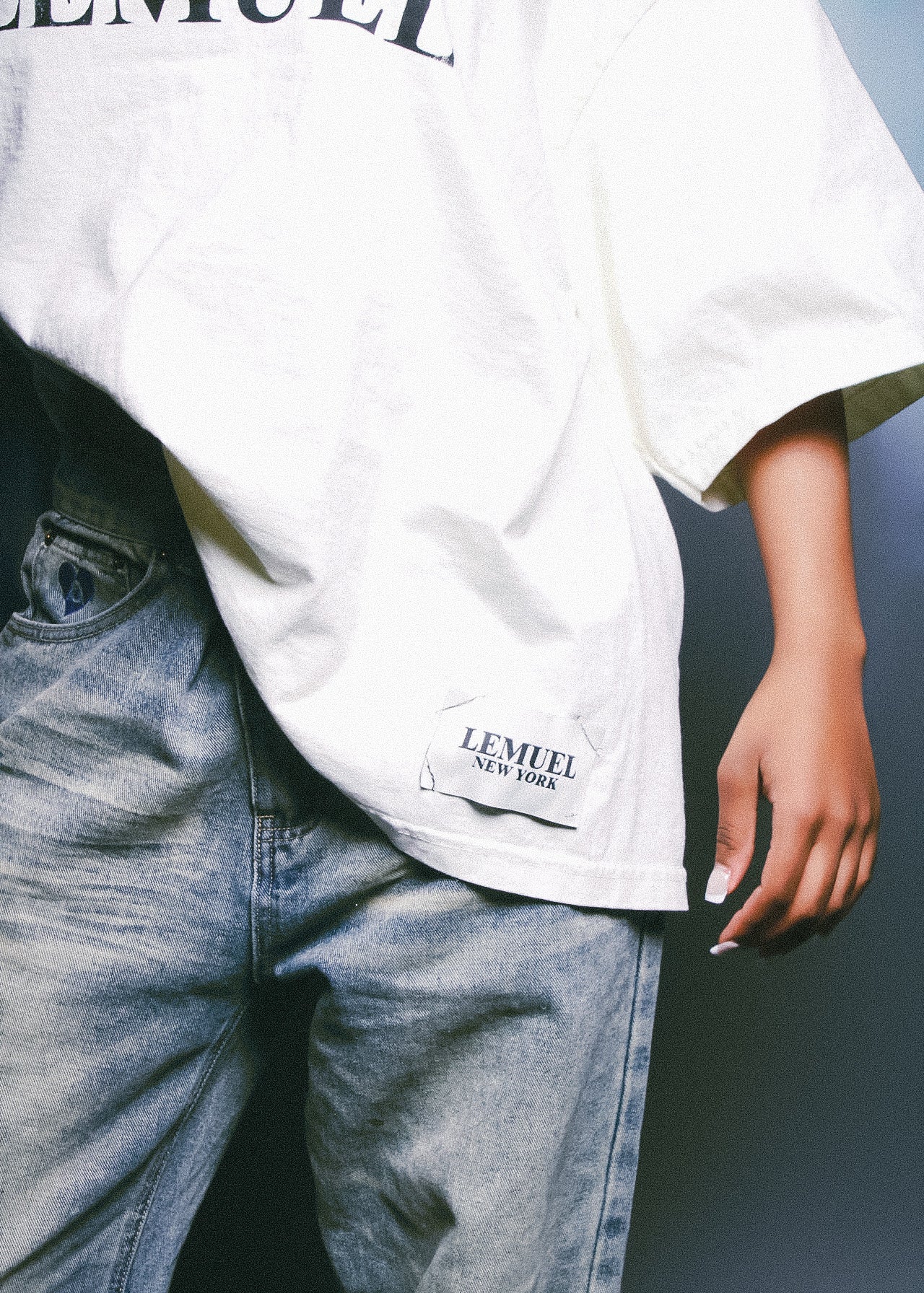 LEMUEL ESSENTIAL T-SHIRT (CREAM)