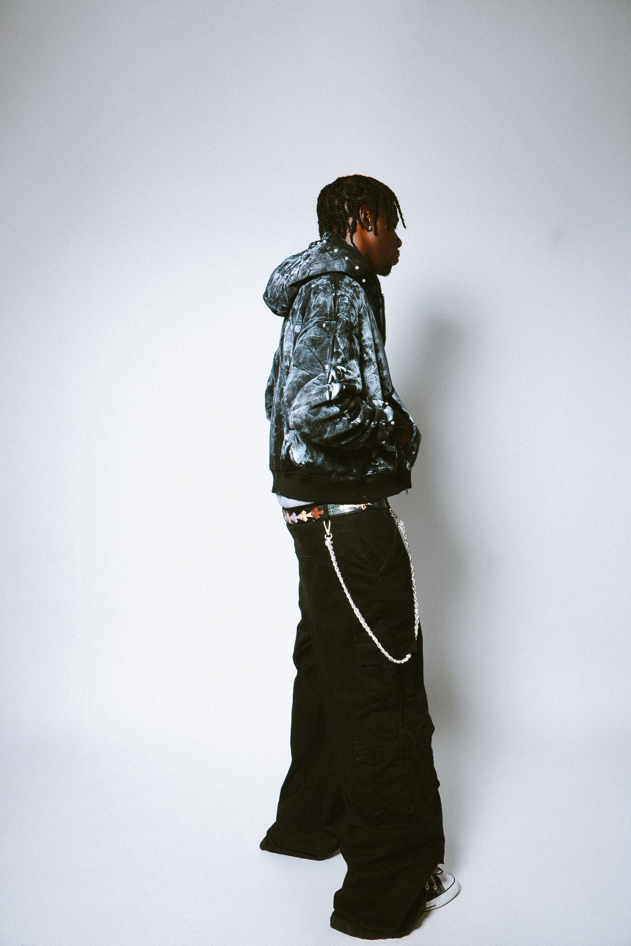 WAX LEMUEL HOODIE (BLACK)