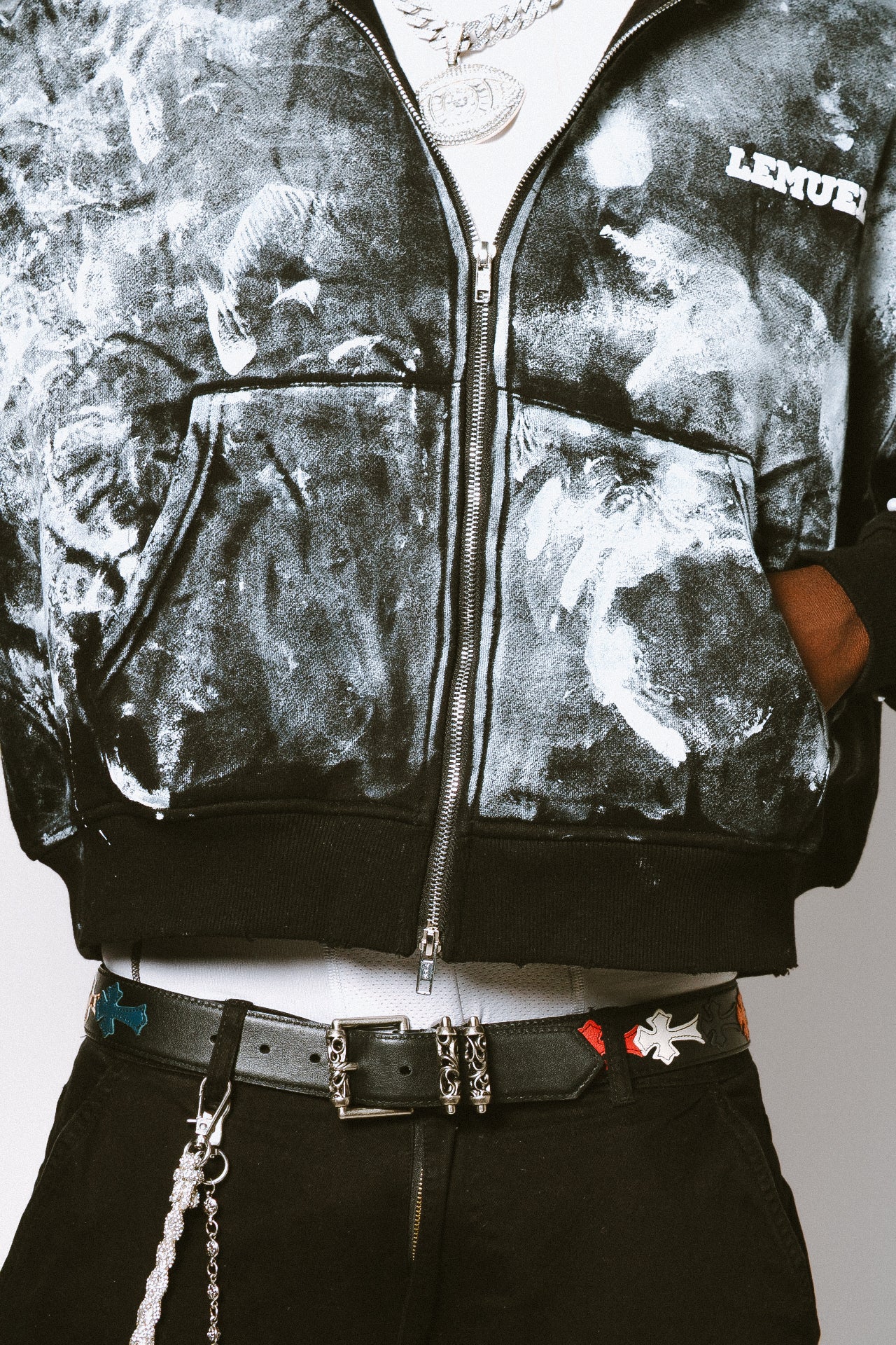 WAX LEMUEL HOODIE (BLACK)