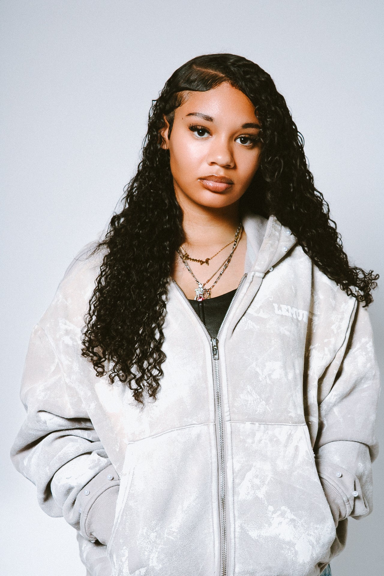 WAX LEMUEL HOODIE (GRAY)