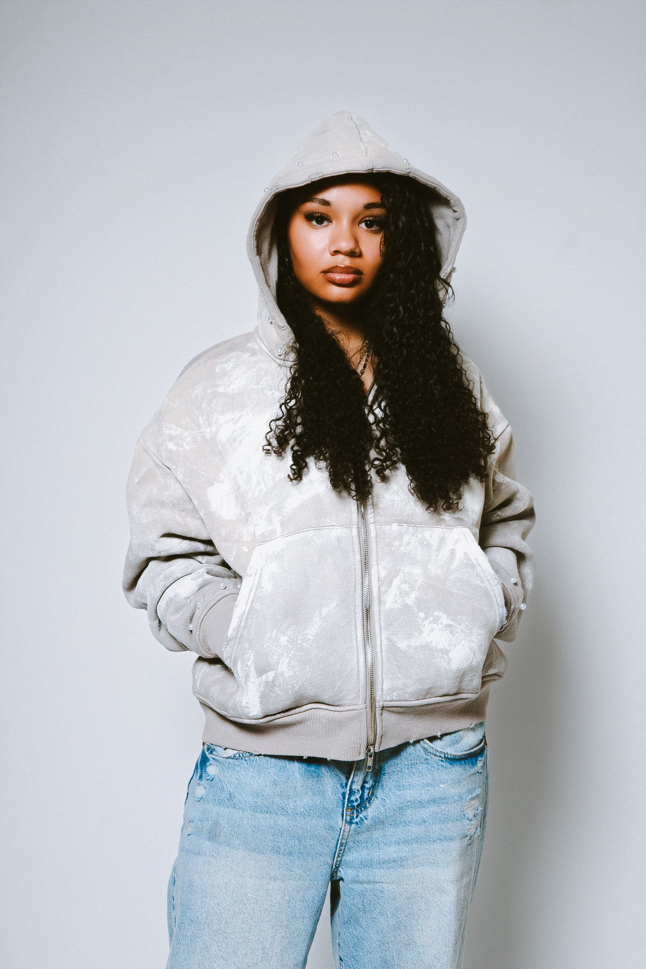 WAX LEMUEL HOODIE (GRAY)