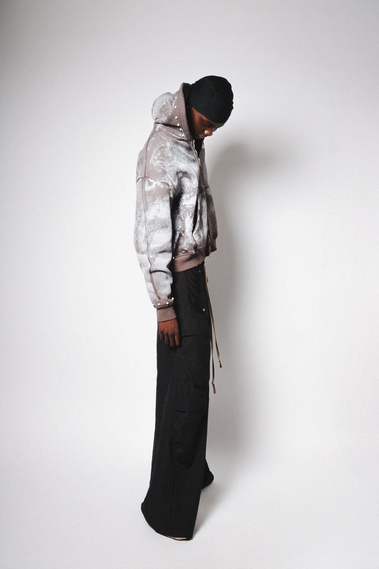 WAX LEMUEL HOODIE (BROWN)