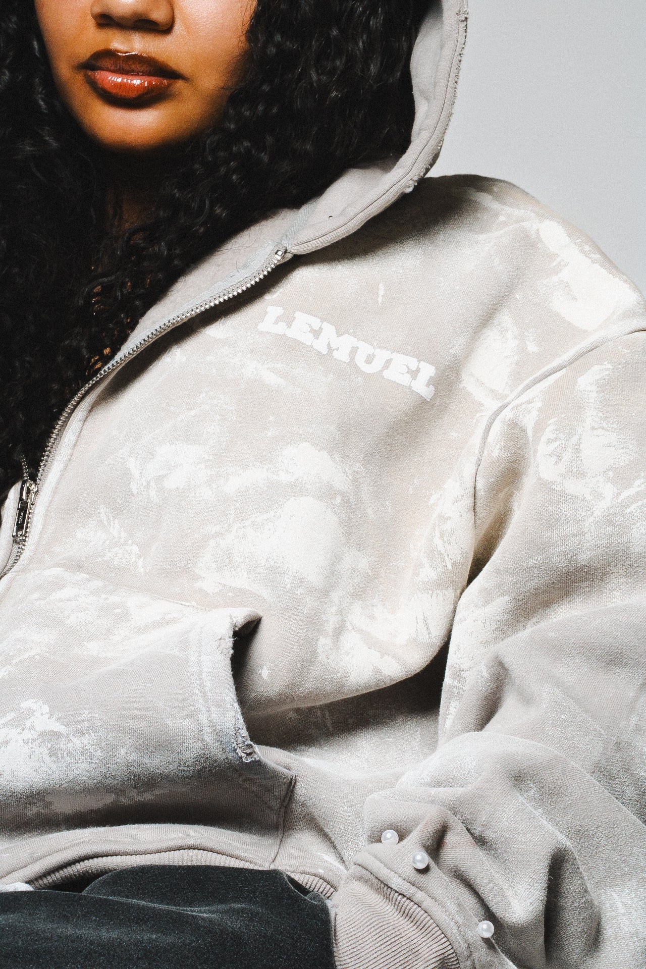 WAX LEMUEL HOODIE (GRAY)