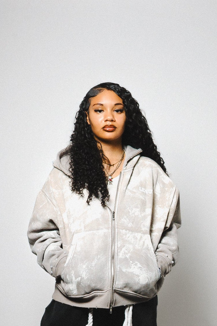 WAX LEMUEL HOODIE (GRAY)