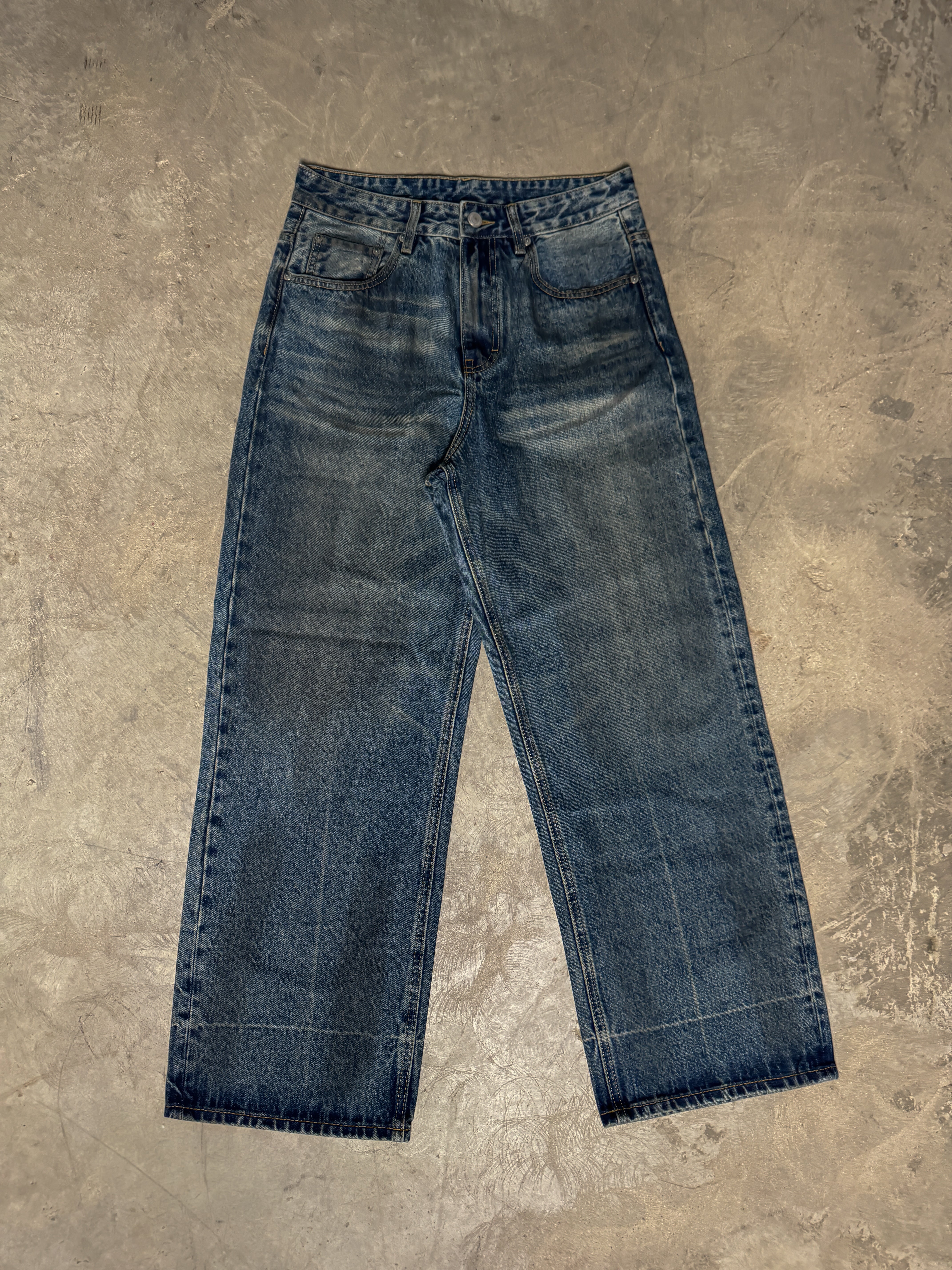 Lemuel Denim Jeans (Dark Blue)