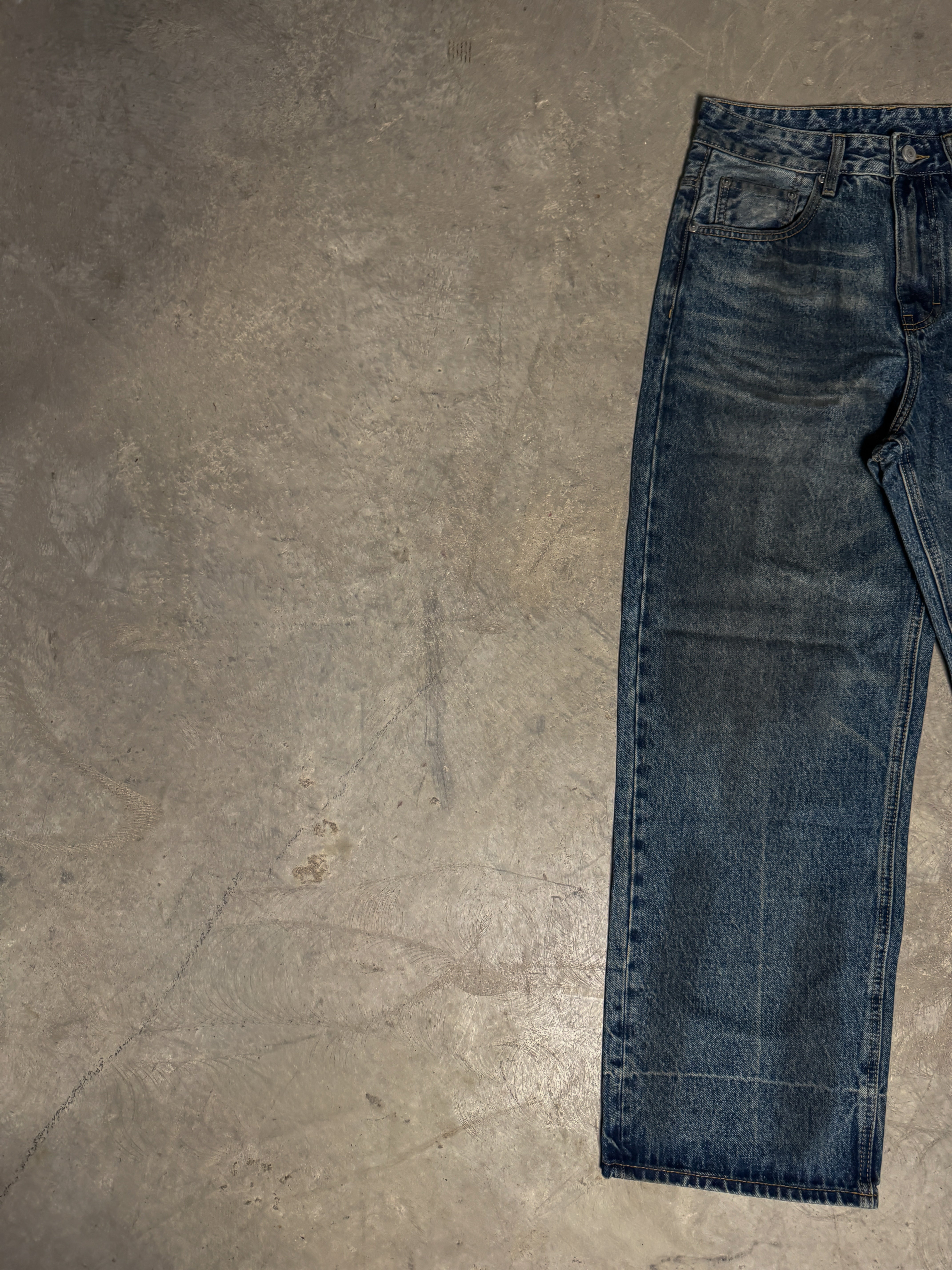 Lemuel Denim Jeans (Dark Blue)