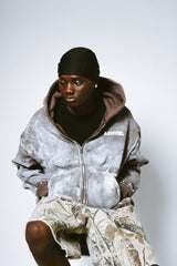 WAX LEMUEL HOODIE (BROWN)