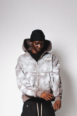 WAX LEMUEL HOODIE (BROWN)