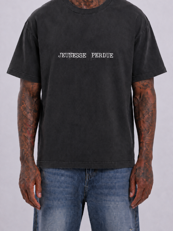 Jeunesse Perdue Vintage Washed Tee (Black)