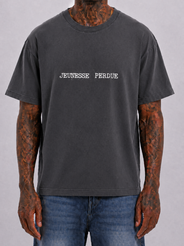 Jeunesse Perdue Vintage Washed Tee (Gray)