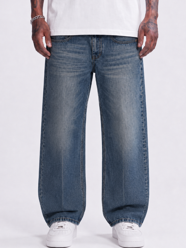 Lemuel Denim Jeans (Dark Blue)