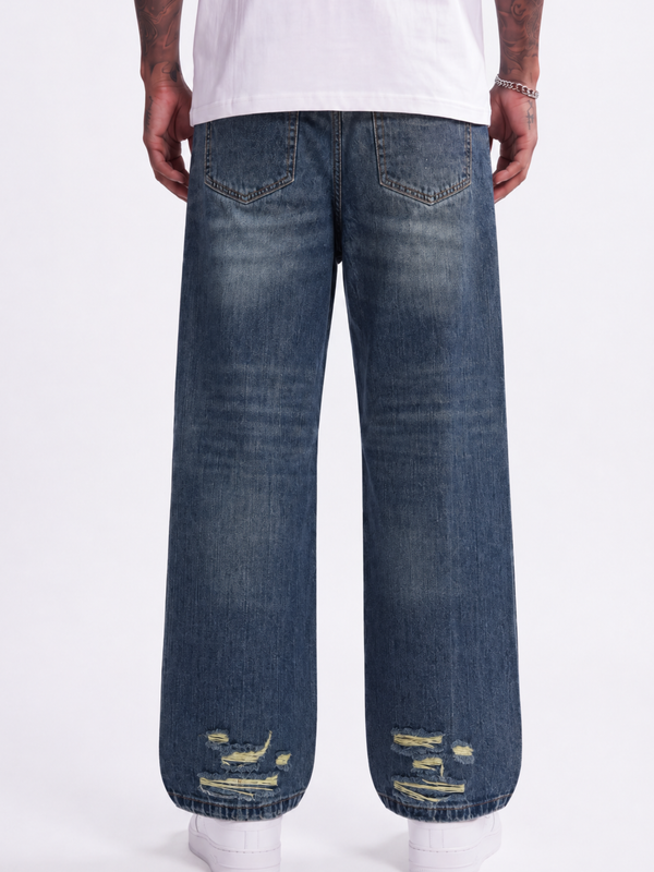 Lemuel Denim Jeans (Dark Blue)